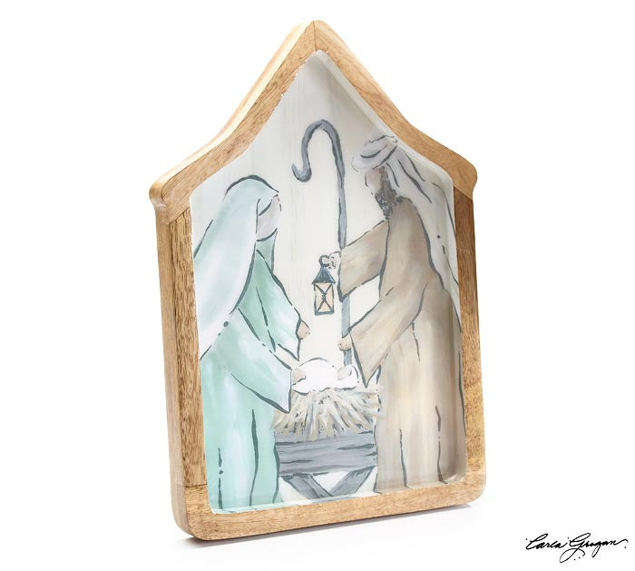 Burton & Burton Gift on High Holy Family Tray