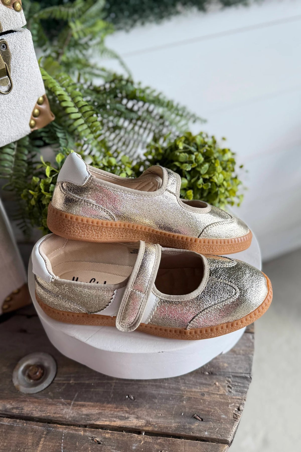 Corky's Women's Calm Down Sneakers - Gold