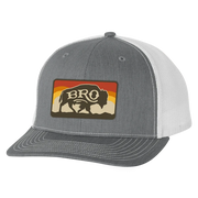 BRO Men's Sky Buffalo Patch Trucker Hat