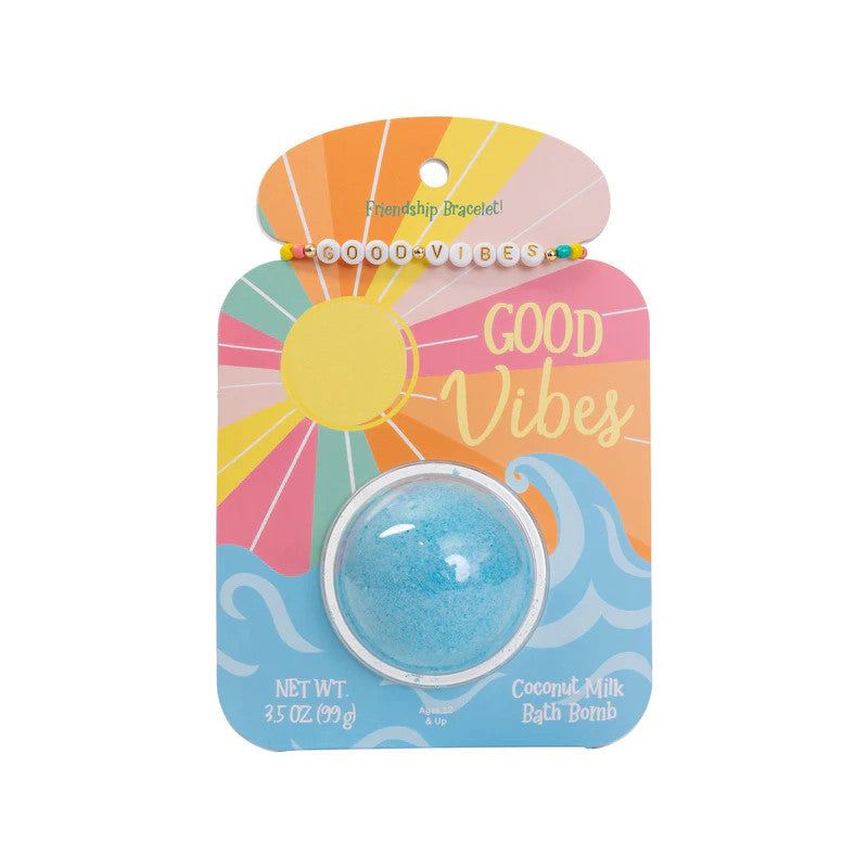Cait & Co Friendship Bracelet Bath Bomb - Good Vibes
