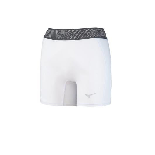 Mizuno Women's Aero Vent Padded Softball Sliding Short - White