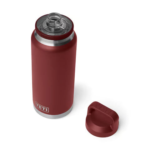 Yeti Rambler 36oz Bottle with Chug Cap - Stag Red