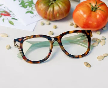 Peepers Buffy Tortoise/Green Blue Light Blocking Reading Glasses