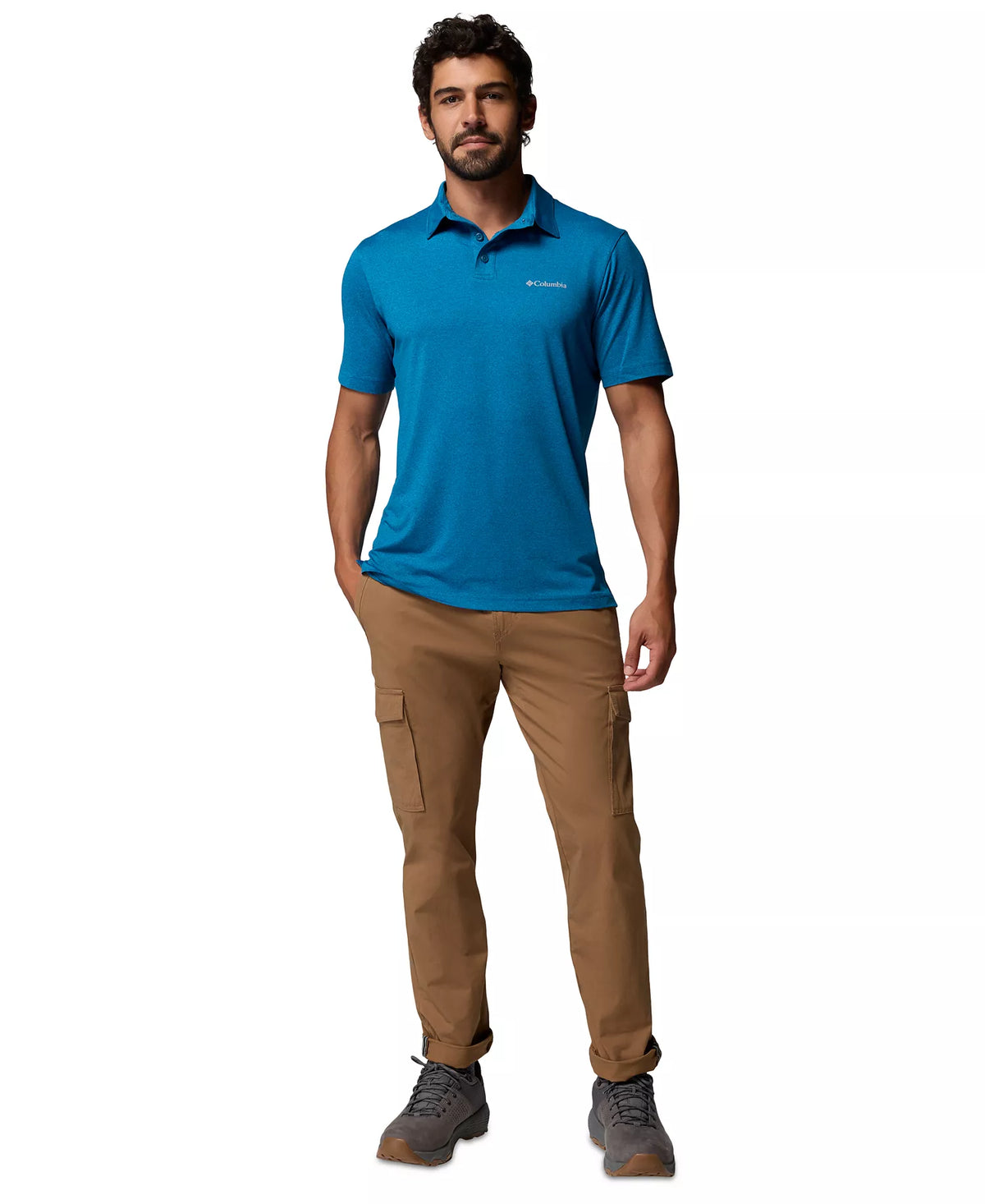 Columbia Men's Parson's Point Solid Polo Shirt