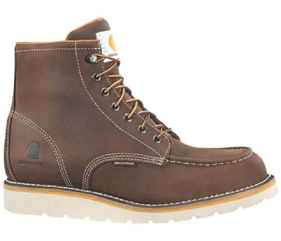 Carhartt Footwear 6" Moc Wedge with Steel Toe - Dark Bison