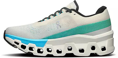 On Women's Cloudmonster 2 - Cream/Horizon