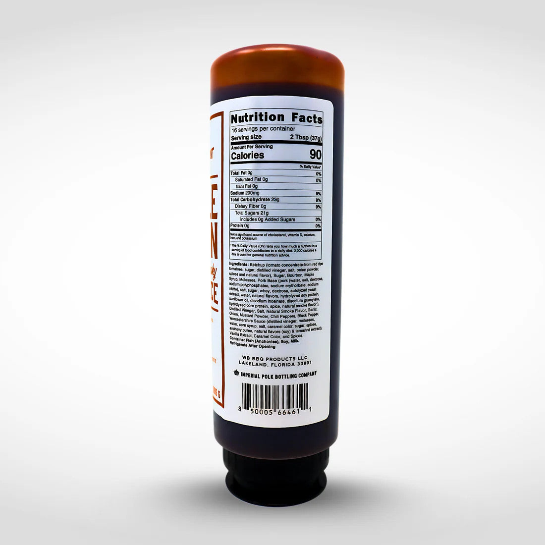 Whiskey Bent Maple Bacon BBQ Sauce