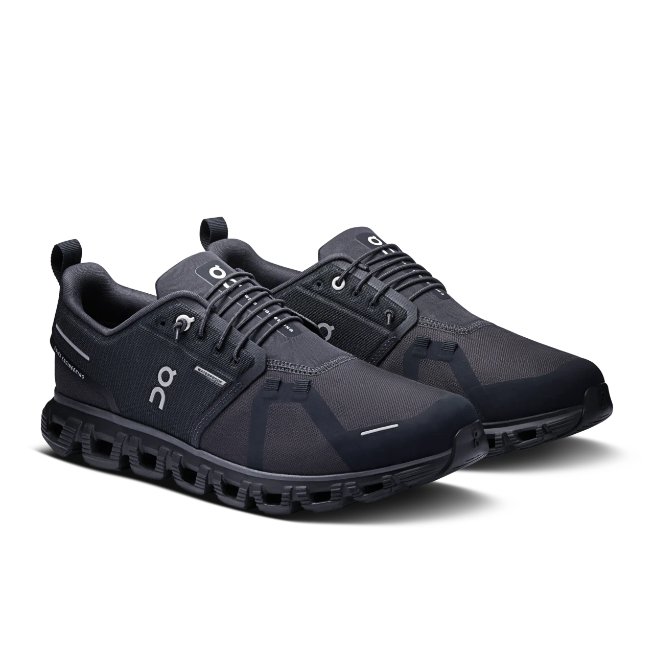 On Cloud 6 Waterproof Women’s Shoe - Black/Black