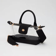 Queens Designs Game Day Stadium Satchel Clear Bag