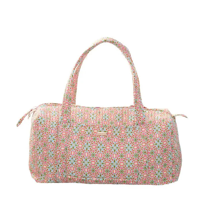 Laura Park Gasparilla Quilted Signature Duffle Bag