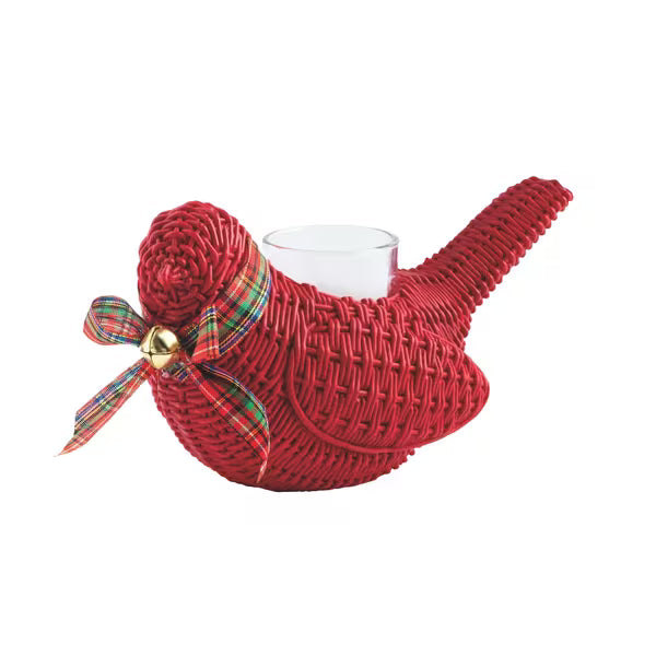 Mud Pie Cardinal Votive Set