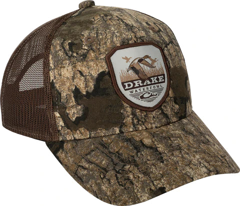 Drake Waterfowl Vintage Badge Mesh Back Cap