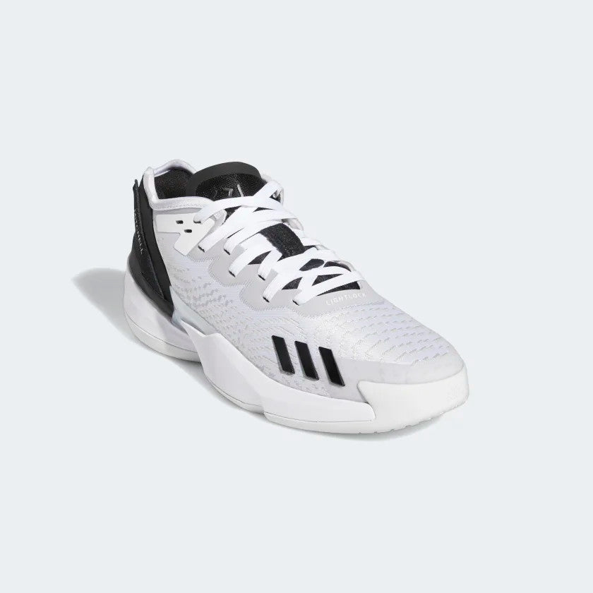 Adidas D.O.N. Issue #4 Basketball Shoes-Cloud White / Grey One / Grey Two