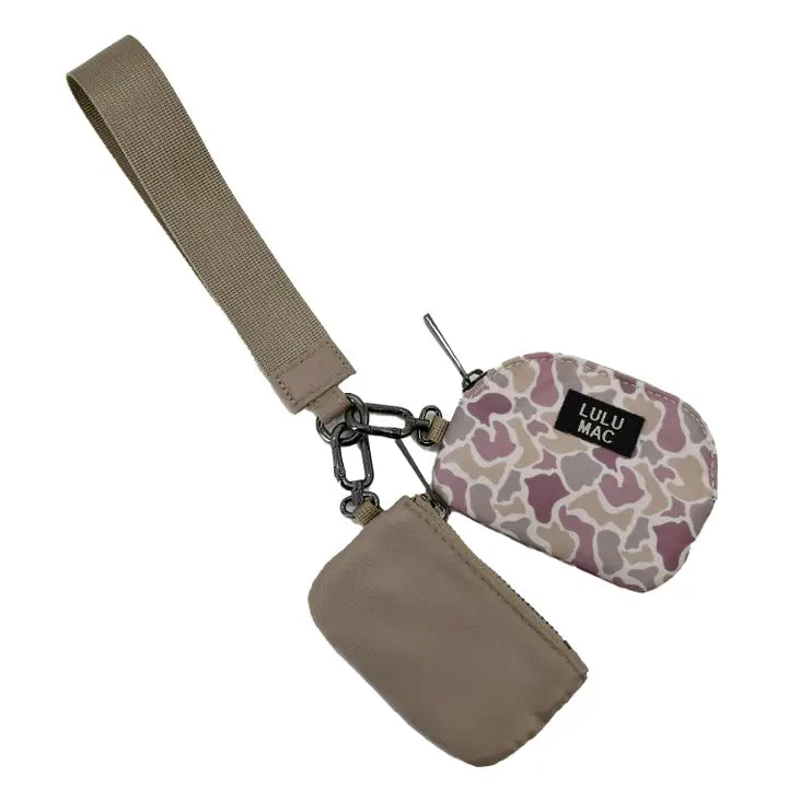 Lulu Mac Double Patch Wristlet