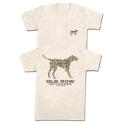 Old Row Men's Outdoors Pointer Pocket T-Shirt - Ivory White