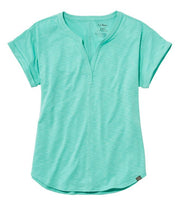 L.L. Bean Women's Streamside Tee - Fair Aqua