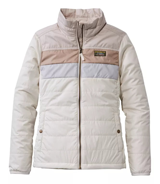 L.L. Bean Women's Mountain Classic Puffer Jacket - Colorblock