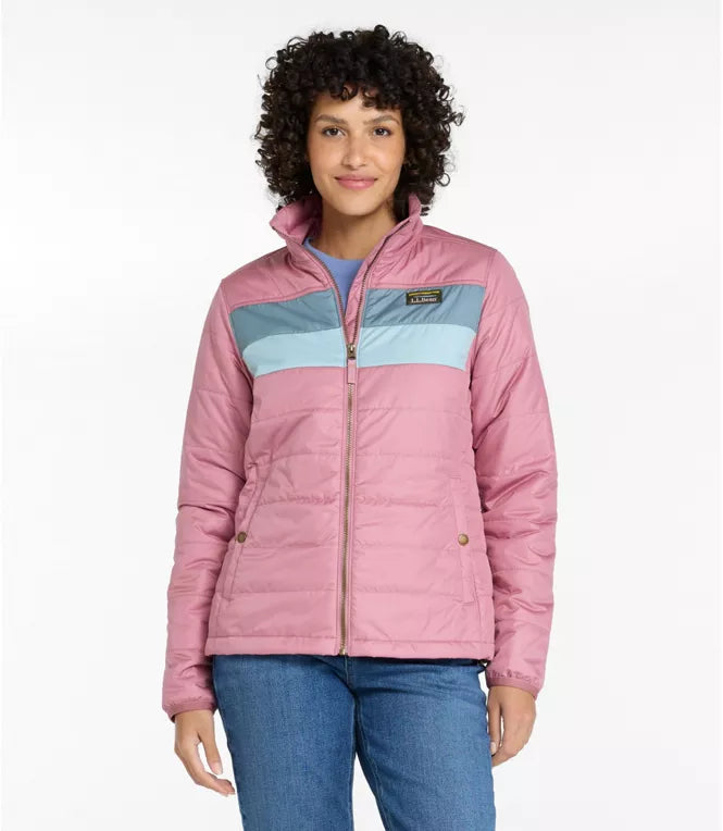 L.L. Bean Women's Mountain Classic Puffer Jacket - Colorblock