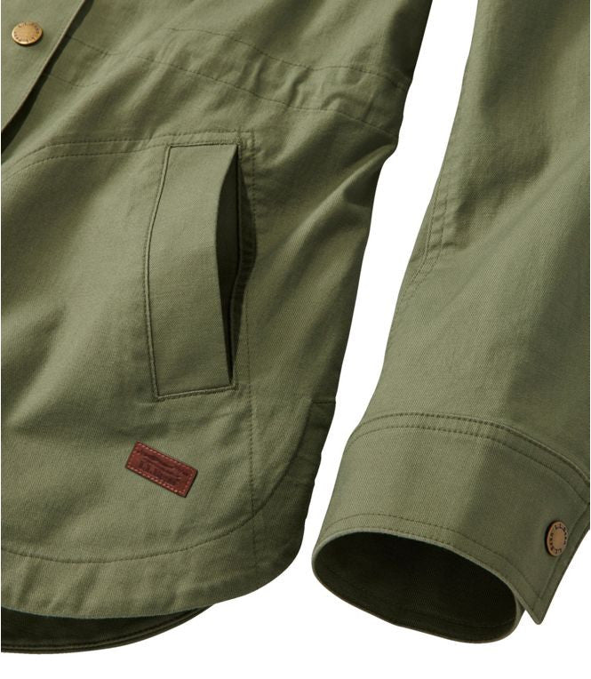 L.L. Bean Women's BeanFlex Utility Jacket - Deep Olive