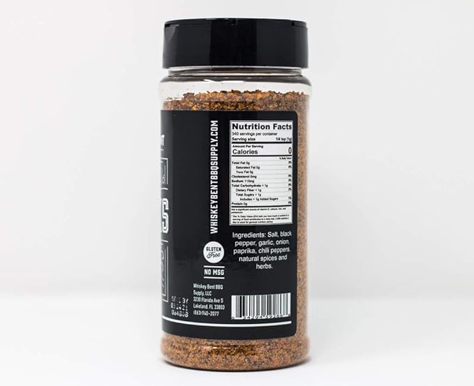 Whiskey Bent BBQ The Rocks - All Red Meat Rub