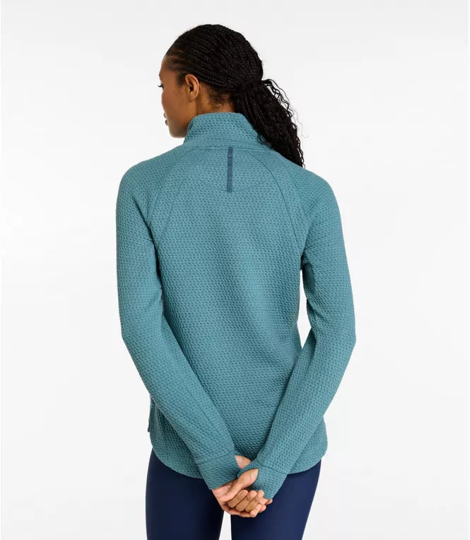 L.L. Bean Women's Ridgeknit Crossneck Pullover