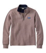 L.L. Bean Men's Lakewashed Double-Knit Quarter-Zip Pullover