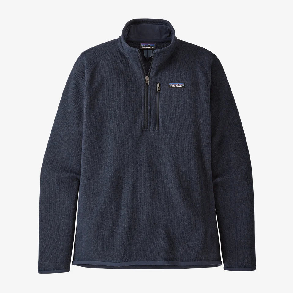 Patagonia Men's Better Sweater 1/4 Zip Fleece - New Navy