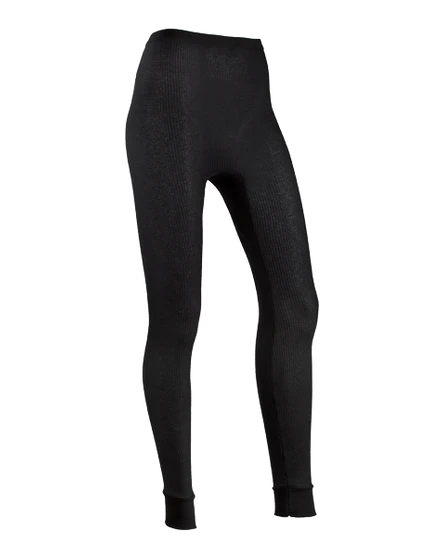 Indera Women's Traditional Waffle Pant Black