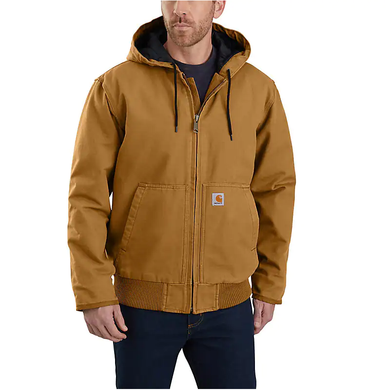 Carhartt Men's Loose Fit Washed Duck Insulated Active Jacket