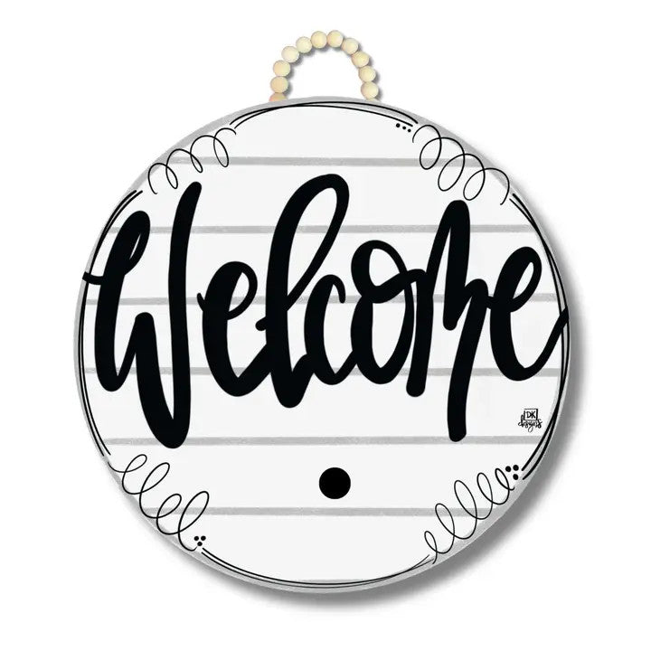 DK Designs Shiplap "Welcome" Hanger + Mini