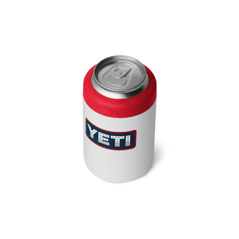 Yeti Rambler 12oz Colster Can Cooler - White Patriotic