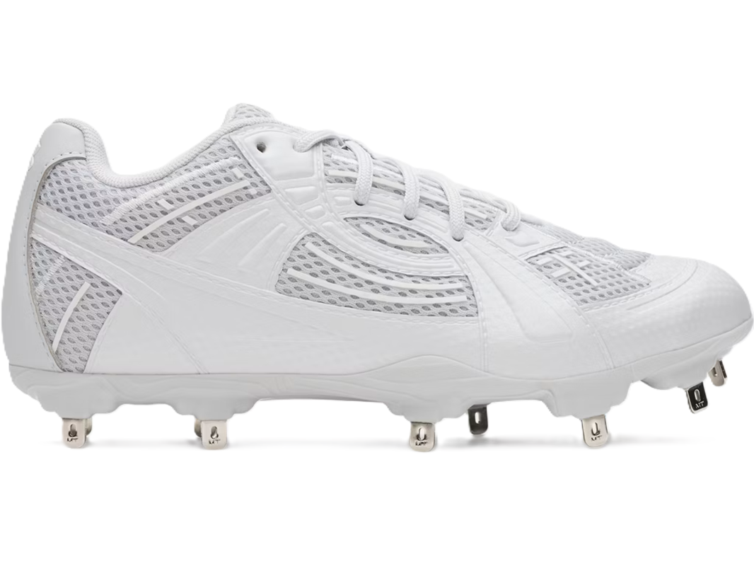 Under Armour Women’s Glyde Sola Pro Mid Cleats - Halo Gray/Metallic