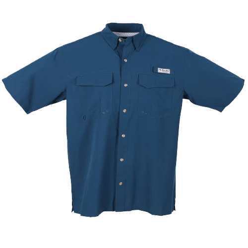 Bimini Bay Flats V Men's Short Sleeve Shirt