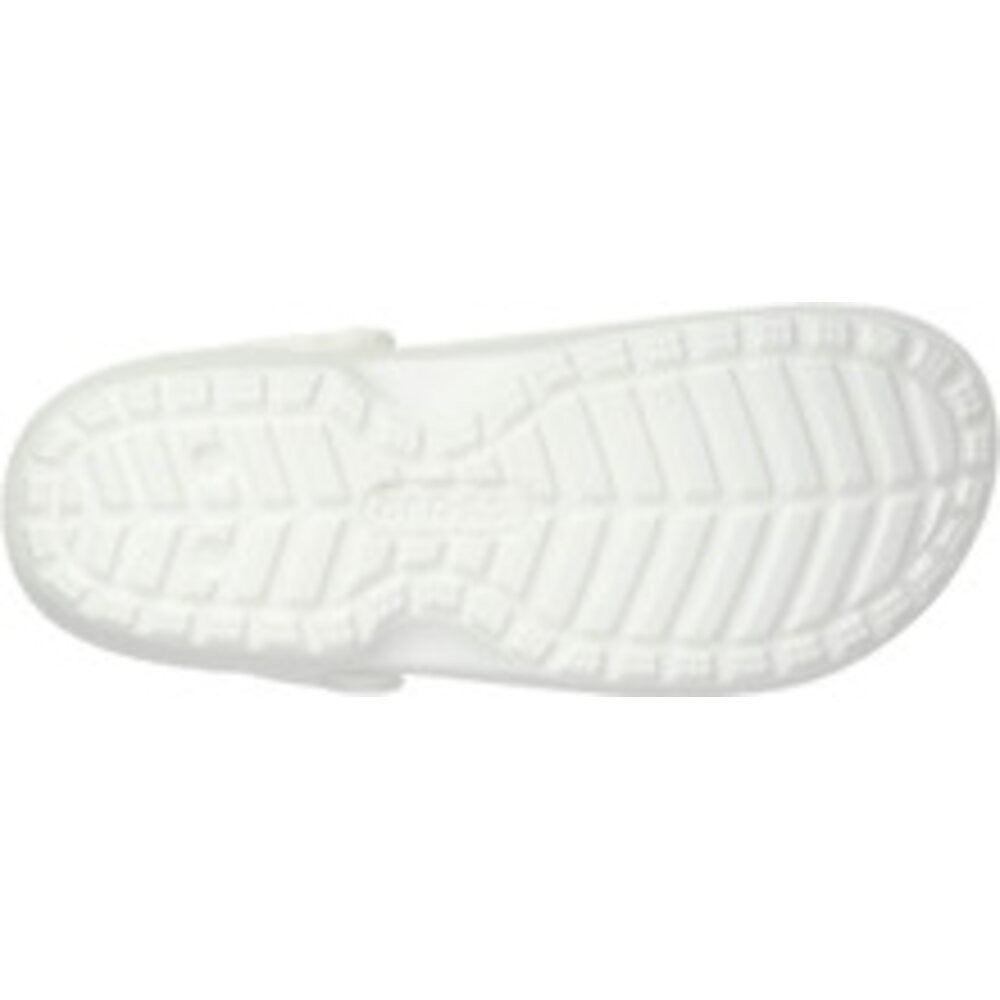 Crocs Adult Unisex Classic Lined Clog - White/Grey