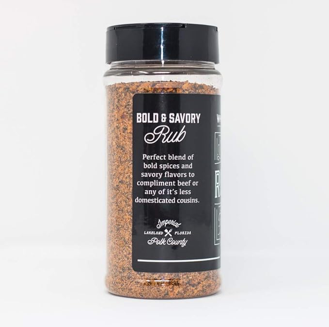 Whiskey Bent BBQ The Rocks - All Red Meat Rub