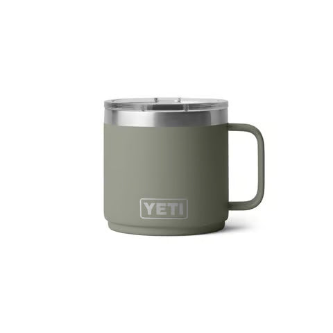 Yeti Rambler 14oz Ceramic Lined Stackable Mug - Pampa Green