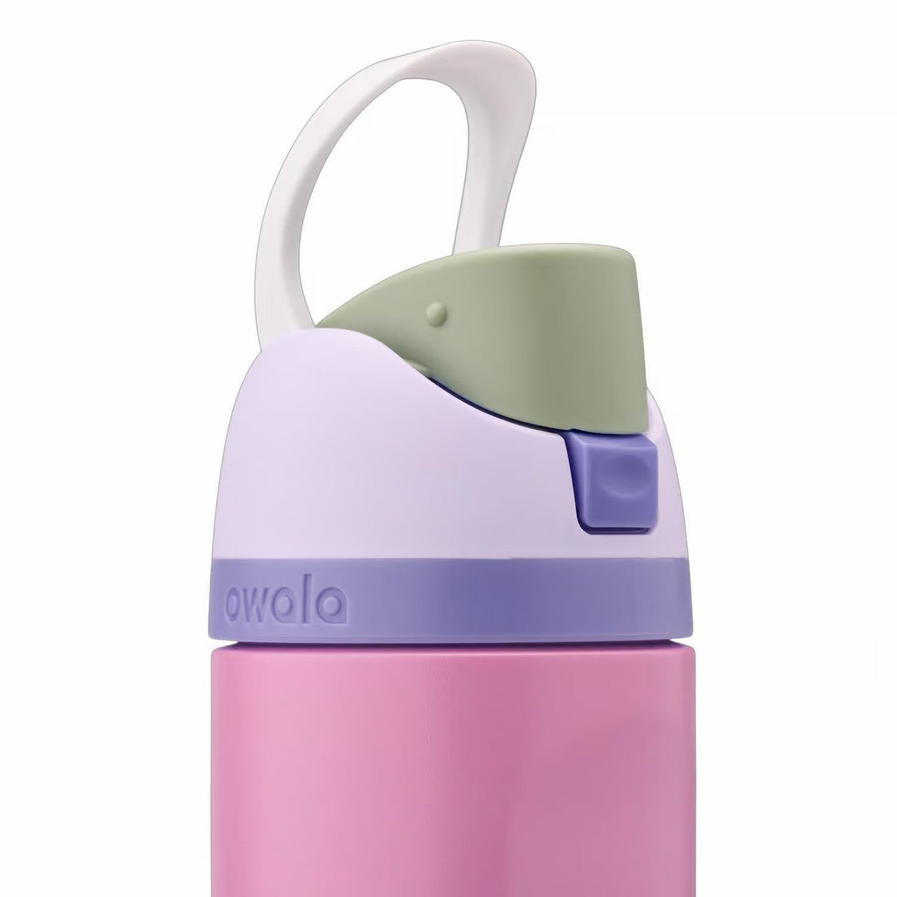 Owala FreeSip 24 oz Pink BPA Free Magenta Madness Water Bottle with Spout Lid