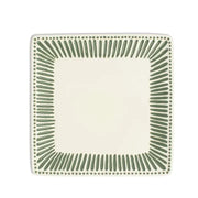 The Royal Standard Ava Square Platter - White/Green