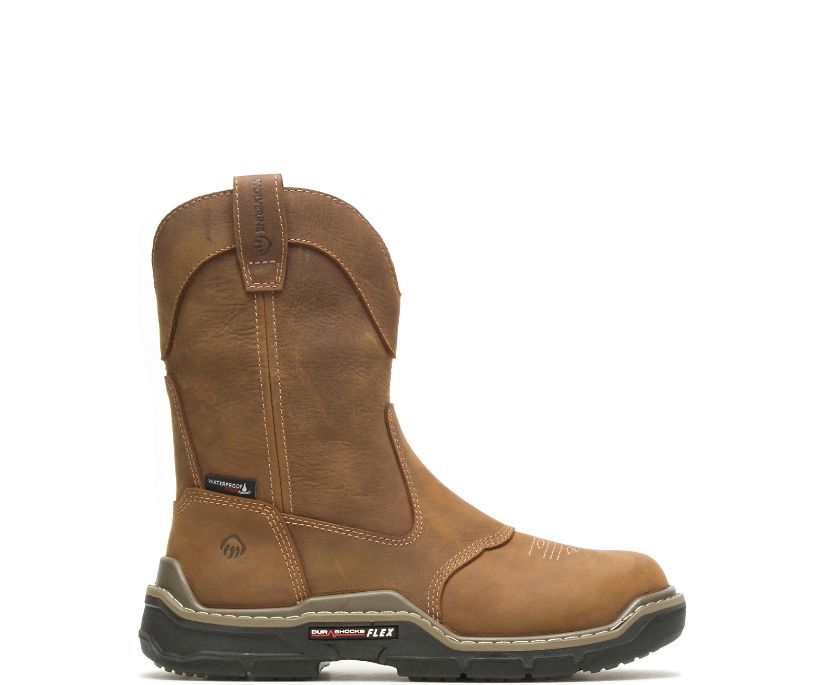 Wolverine Men's Raider DuraShocks Western CarbonMax Work Wellington Boot
