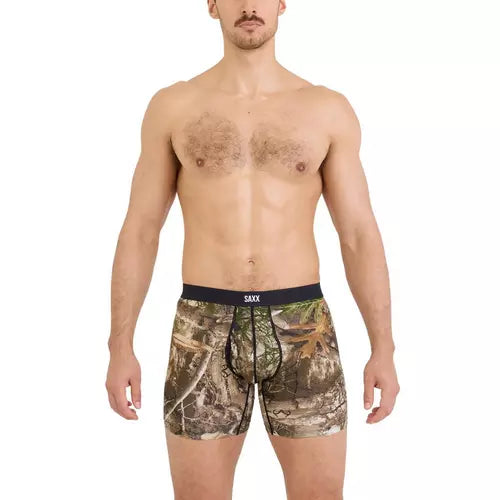 Saxx Underwear Men's Vibe Xtra Soft Comfort Boxer Brief