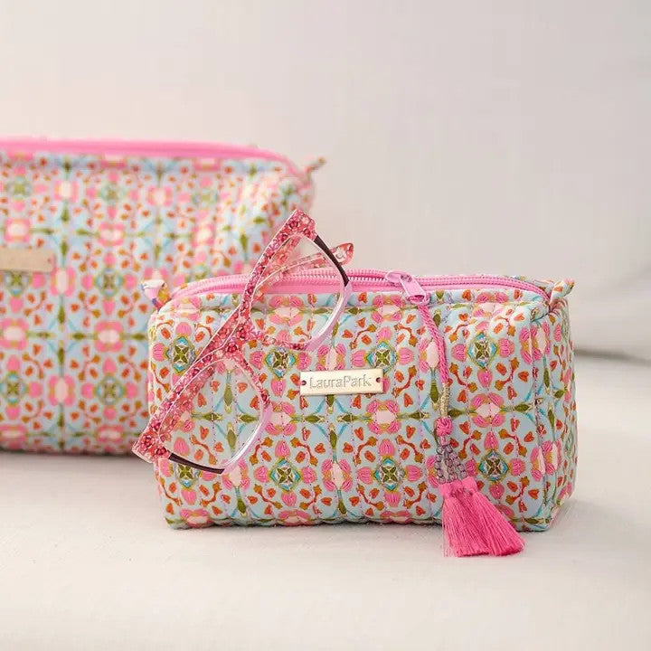 Laura Park Gasparilla Signature Small Cosmetic Bag