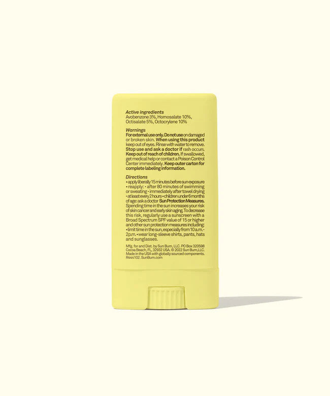 Sun Bum Kids SPF 50 Clear Sunscreen Face Stick