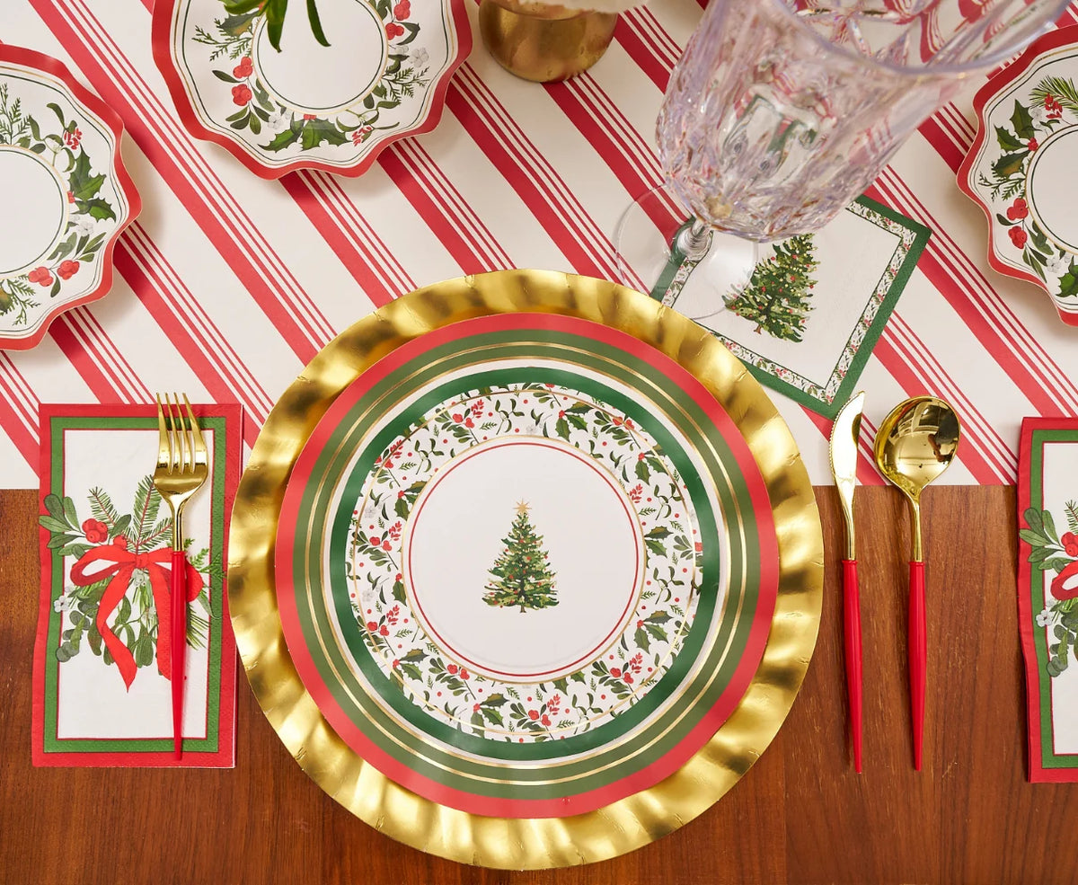 Sophistiplate Home for the Holidays Salad Plates - 8pk