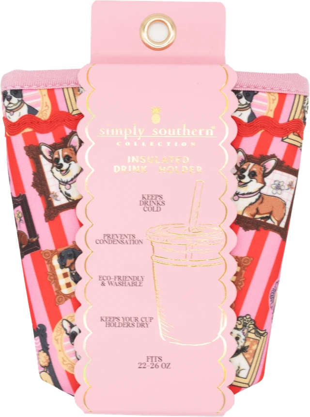 Simply Southern Drink Sleeve - Framed Dog