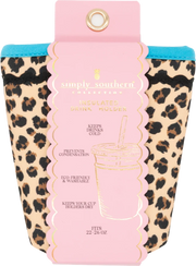 Simply Southern Drink Sleeve - Leopard