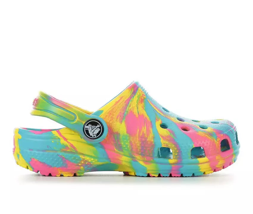 Crocs Toddler Classic Marbled Clog