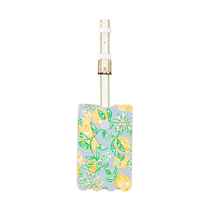 Lilly Pulitzer Luggage Tag - Make Lemonade