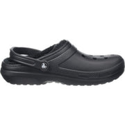 Crocs Adult Unisex Classic Lined Clog - Black/Black