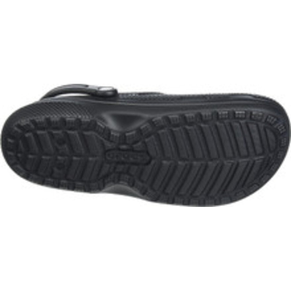Crocs Adult Unisex Classic Lined Clog - Black/Black