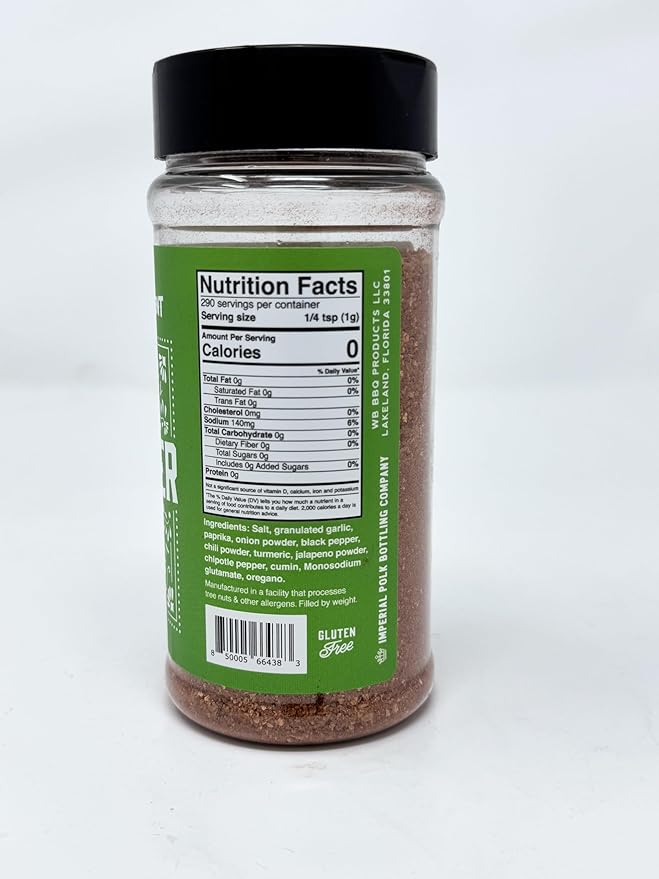 Whiskey Bent BBQ The Border - Tex Mex Rub